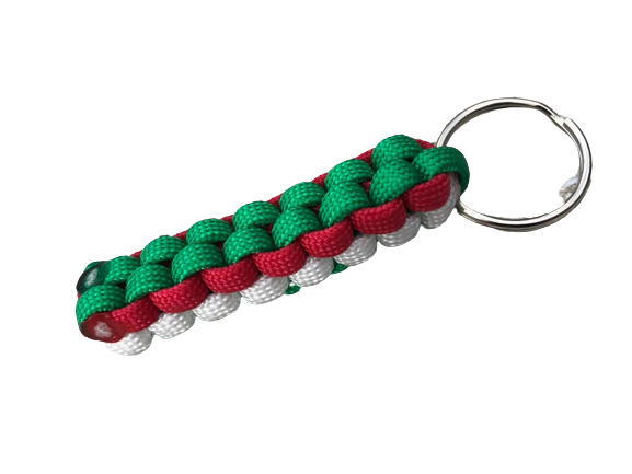 ANY 3 Colour Paracord Keyring/Key Chain - FREE DELIVERY - Image 4