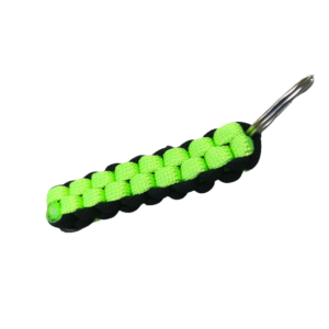 ANY 2 Colour 50/50 Paracord Keyring - FREE DELIVERY