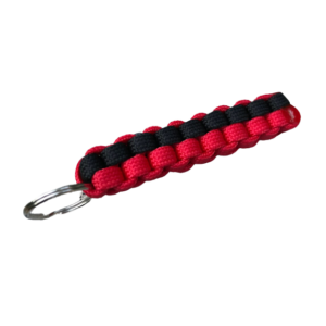 ANY 2 Colour 75/25 Paracord Keyring - FREE DELIVERY