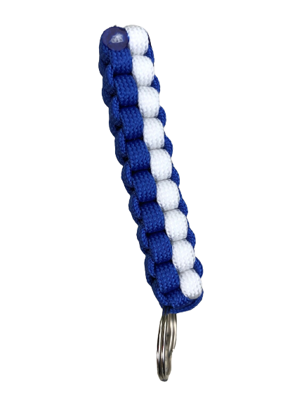 ANY 2 Colour 75/25 Paracord Keyring - FREE DELIVERY - Image 2