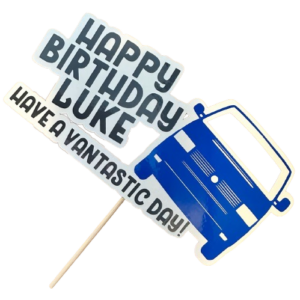 Personalised Transporter Cake Topper