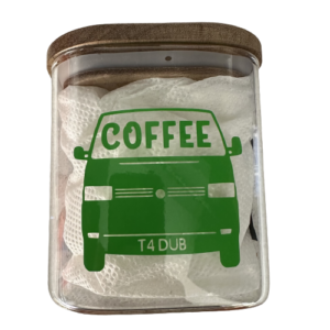 Personalised Camper Storage Glass Jars